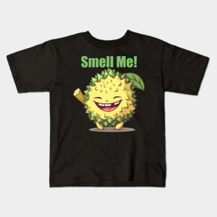 Durian Meme, "Smell Me!" Kids T-Shirt